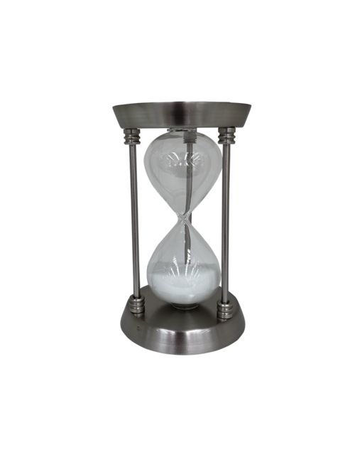 SMALL SILVER SAND TIMER
