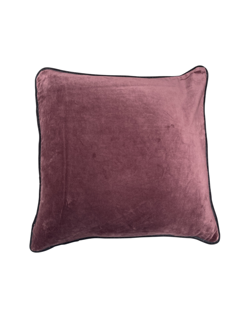 Reba Contrast Cushion - Rose