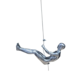 Silver Abseiling Man