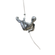 Silver Abseiling Man