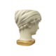 BEIGE LADY HEAD PLANTER