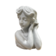 Lady Planter With Arms By Head - Grey