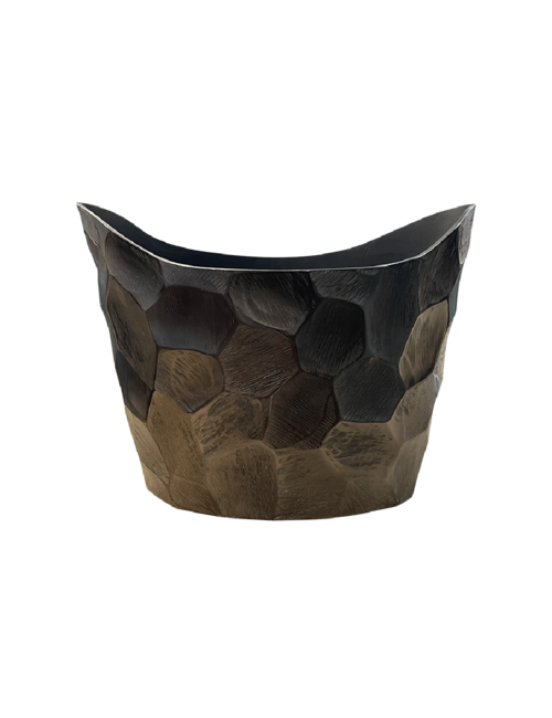 Chisel Oval Wine Cooler - Smoke Black