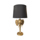 GOLD/BLACK ELEPHANT TABLE LAMP