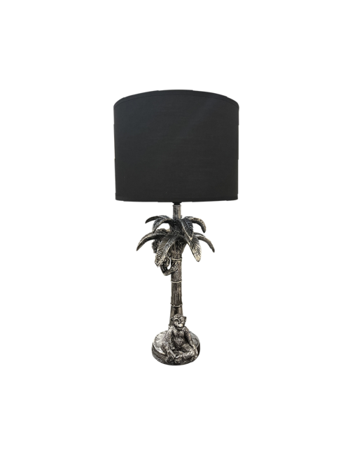 GRAPHITE/BLACK MONKEY TABLE LAMP