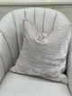 PEARL - 50CMSQ CRUSHED VELVET CUSHION