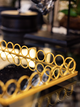  Gold Circle Display Tray - Large