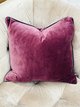 Reba Contrast Cushion - Rose