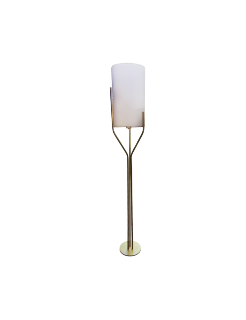 175CMH GOLD/WHITE FLOOR LAMP