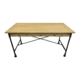 Oak And Metal Desk