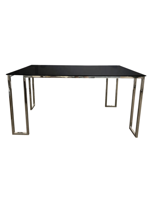 150CML SILVER REMINGTON DINING TABLE