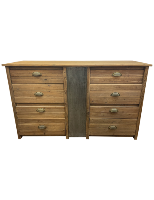 PINE AND ZINC SIDEBOARD