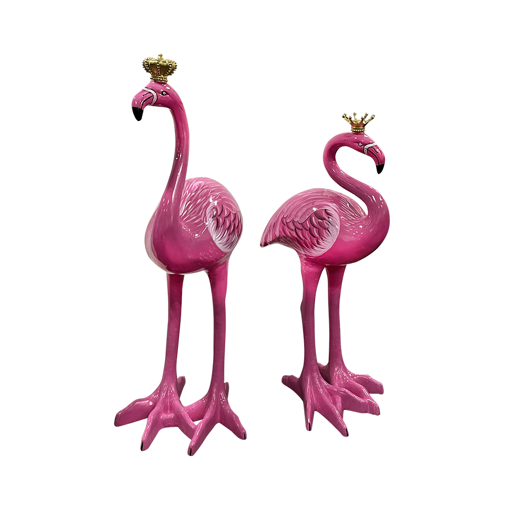 PAIR OF PINK FLAMINGOS DecorHome Decor Affordable Luxury