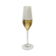 Set 6 24Cmh Gold Facet Wine Glasses