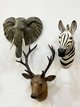 ZEBRA HEAD WALL PLAQUE